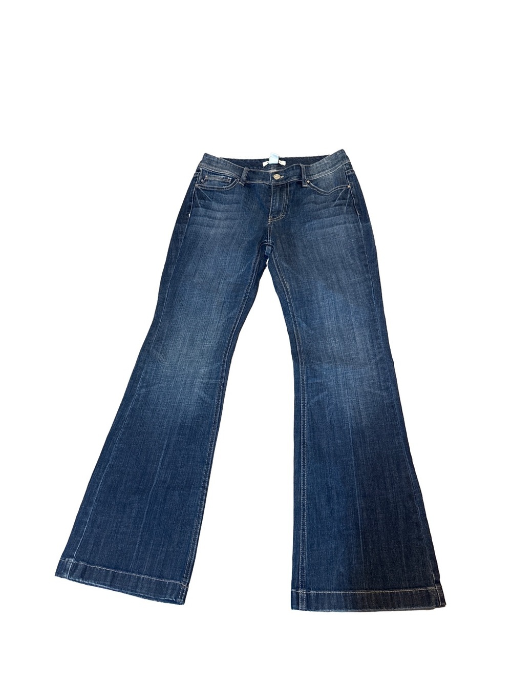 WHBM Classic Dark Blue Flared Women’s Jeans. 4S